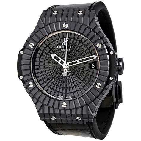 Hublot Big Bang Caviar Black Ceramic Men's Watch .